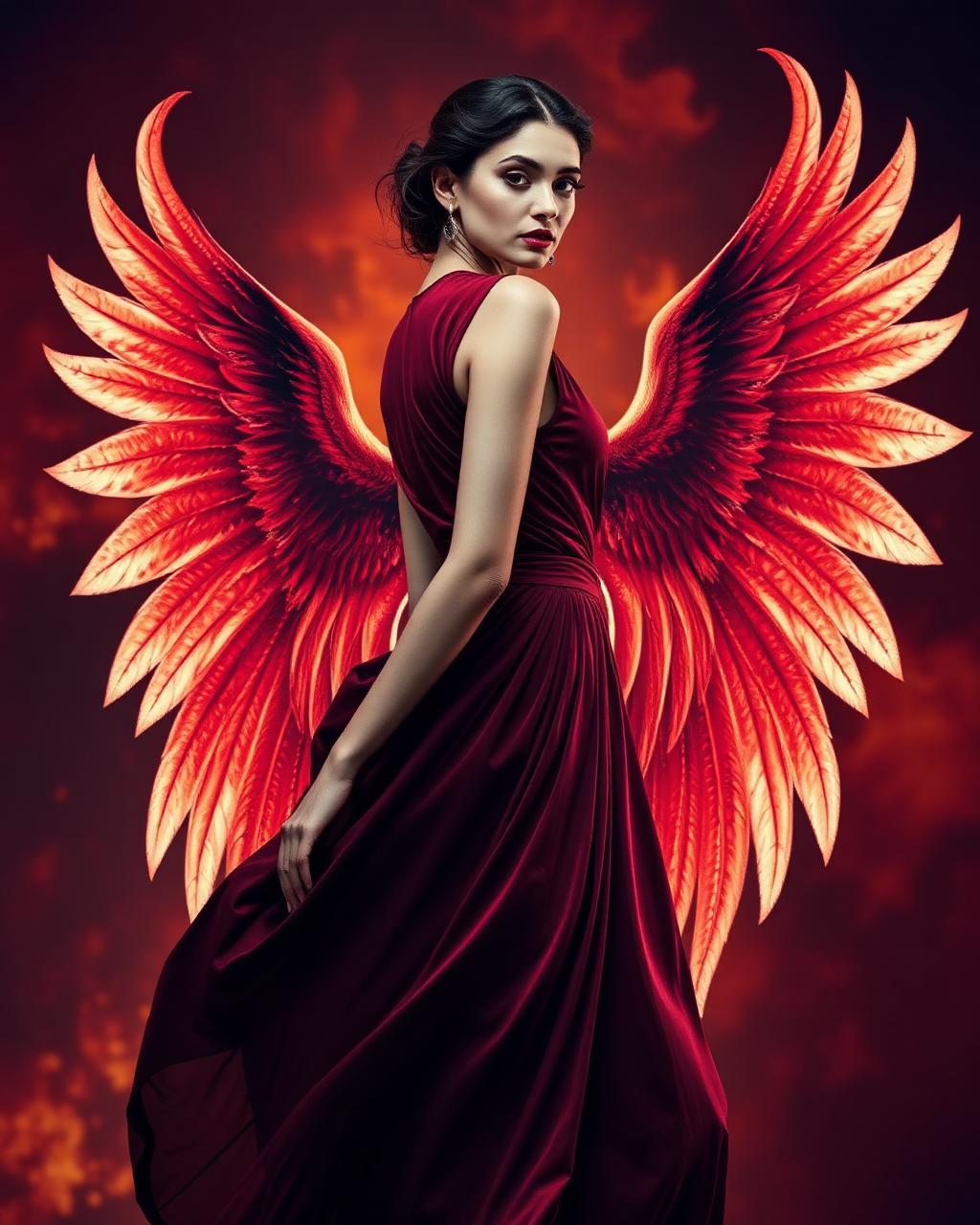 Ignis Phoenix Gown preview concept